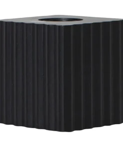 BOX Lampfot E27 10cm Svart