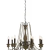 BRISSAC Takkrona 8L 76,5cm Svart/Antikträ