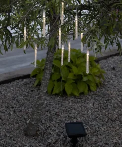 BUBBLY LIGHT-CHAIN Solcells-ljusslinga 180cm 10LED Varmvit/Klar