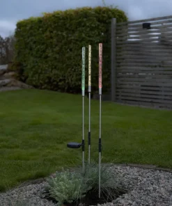 BUBBLY Solcellsdekoration 1,6m Flerfärgad/Klar