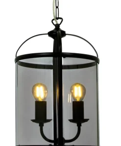 BUDGIE Taklampa Ø23 41cm Svart
