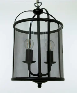 BUDGIE Taklampa Ø23 41cm Svart