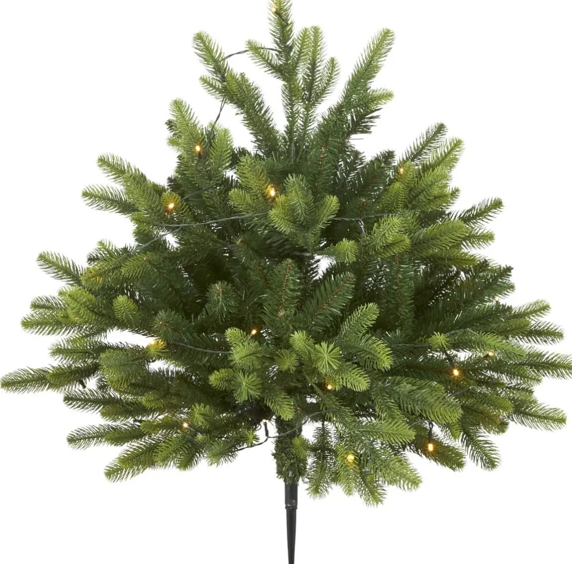 BUSK Dekorationsgran Batteri 40LED 75cm Grön IP44