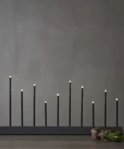 BUZZ Ljusstake 14L 77cm Grå