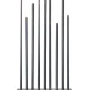 BUZZ Träljusstake 9L 60cm Grå