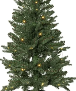 BYSKE LED Julgran 90cm 50LED Grön IP44