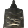CANDY Fönsterlampa 10cm Svart