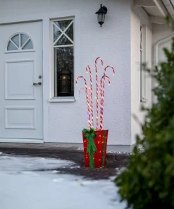 CANDYCANE Utomhusdekoration 1,5m 128LED