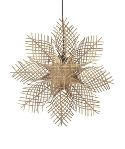 CAROL Adventsstjärna 46cm Natur Rotting