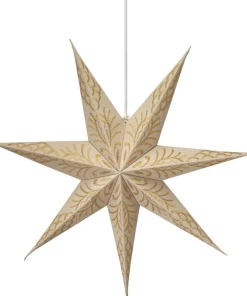 CELESTE Julstjärna 60cm Gyllene Sand
