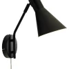 CERES Vägglampa 14cm Svart