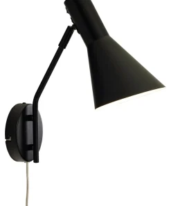 CERES Vägglampa 14cm Svart