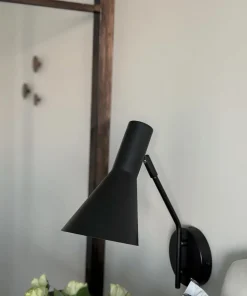 CERES Vägglampa 14cm Svart