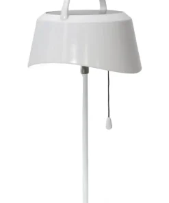 CERVIA Solcells-Lykta 36cm Vit