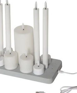 CHARGE MIX LED-Ljus 11-pack 27cm Vit