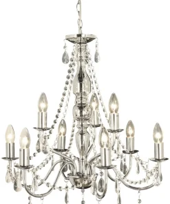 CHATEAU Takkrona 9-arm 60cm Krom