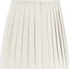 CIA Toppringskärm 20/13cm Plissé OffWhite