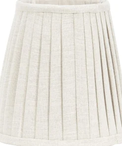 CIA Toppringskärm 20/13cm Plissé OffWhite