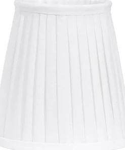 CIA Toppringskärm 20/13cm Plissé Vit