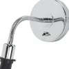 CIA Vägglampa 27cm Krom