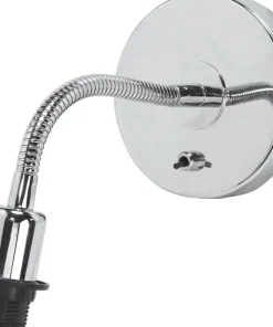 CIA Vägglampa 27cm Krom