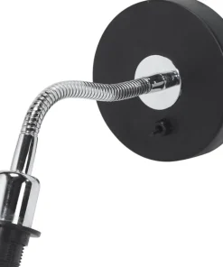 CIA Vägglampa 12cm Svart