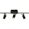 CILINDRO Takspot Rak 5L Dimbar 105cm Svart/Matt Mässing