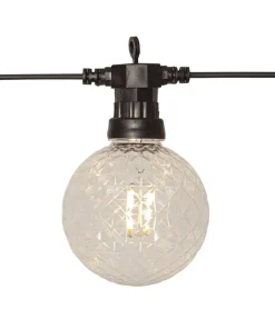 CIRCUS COMB Ljusslinga 450cm 10LED Varmvit/Svart