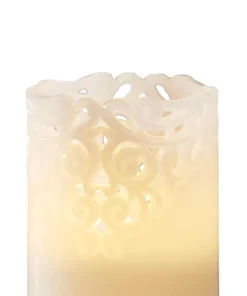 CLARY LED-Blockljus 10cm Vit