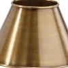 CLASSIC Metallskärm 22/11cm Antikmässing