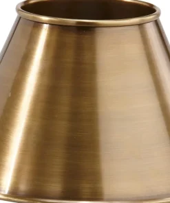 CLASSIC Metallskärm 19/10cm Antikmässing