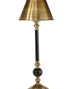 CLASSIC Metallskärm 19/10cm Antikmässing