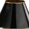 CLASSIC Metallskärm 22/11cm Svart/Antikmässing