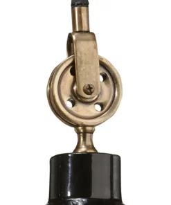 CLEVELAND Taklampa 14cm Svart/Antikmässing