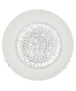 CLUSTER LED-Plafond Rund 30cm Frostad/Kristall