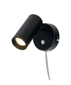 CONCORD Vägglampa 14cm Svart