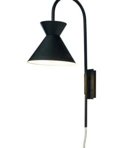 CONI Vägglampa 54cm Svart