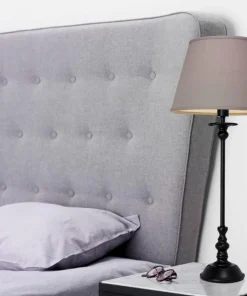 COTTEX Lampfot 47,5cm Svart