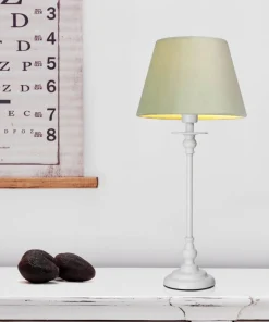 COTTEX Lampfot 39cm Vit