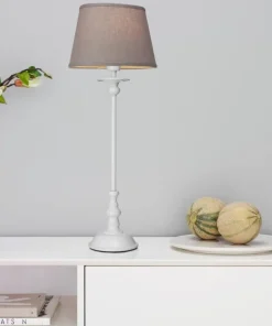 COTTEX Lampfot 47,5cm Vit
