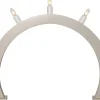 CRISP Träljusstake Båge 7L 48cm Beige