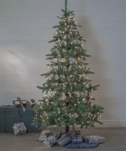 CRISPY ICE WHITE Julgransbelysning 196cm 360LED Vit/Grön IP44