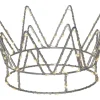 CROWN Bordsdekoration Batteri 120L 22cm Silver