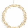 CURLY Hängande Krans 50cm 120LED Silver