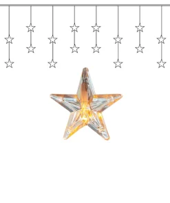 CURTAIN Ljusgardin 1,8m 20LED Varmvit/Klar