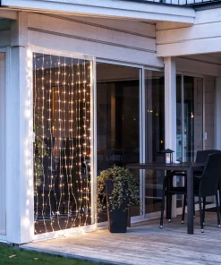 DEW DROP Ljusgardin 1*2m 200LED Utomhus