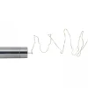DEW DROP Ljusslinga 15L 75cm Silver Varmvit