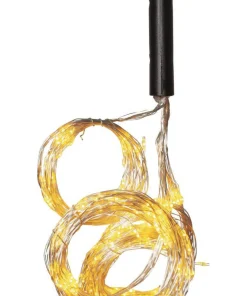 DEW DROP Ljusslinga 2m 360LED Varmvit/Silver
