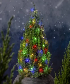 DEW DROP MICRO Ljusslinga 15m 200LED Multi/Grön