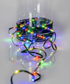 DEW DROP MICRO Ljusslinga 36m 480LED Multi/Grön
